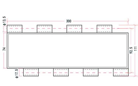 Polycarbonate transpatent slats